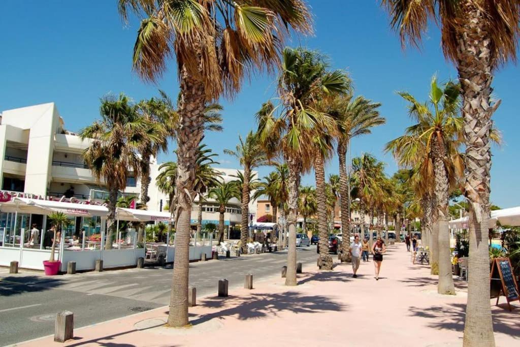 Blue Summer Vibes Duplex Studio For 4P, Ac, Sea View, Parking, Beach At 50M, Spa Access -3 La Ciotat Exterior foto