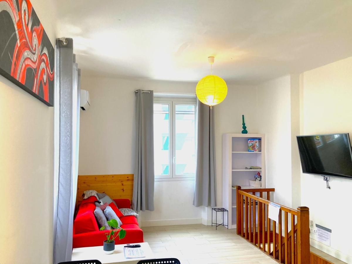 Blue Summer Vibes Duplex Studio For 4P, Ac, Sea View, Parking, Beach At 50M, Spa Access -3 La Ciotat Exterior foto