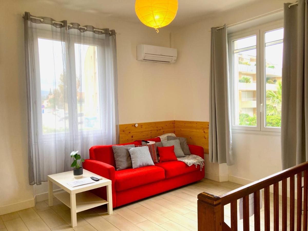 Blue Summer Vibes Duplex Studio For 4P, Ac, Sea View, Parking, Beach At 50M, Spa Access -3 La Ciotat Exterior foto